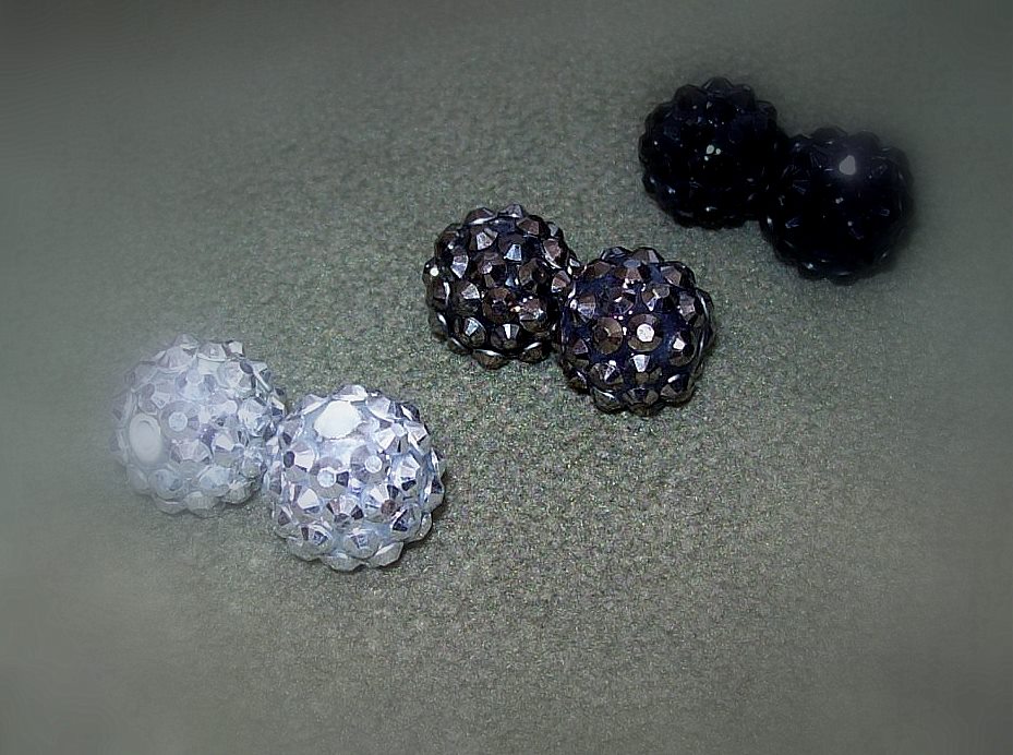 Rhinestone crystal disco ball 12mm